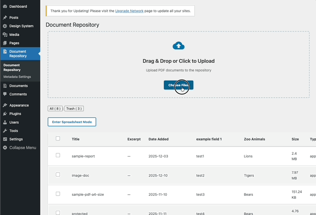 Upload a Document