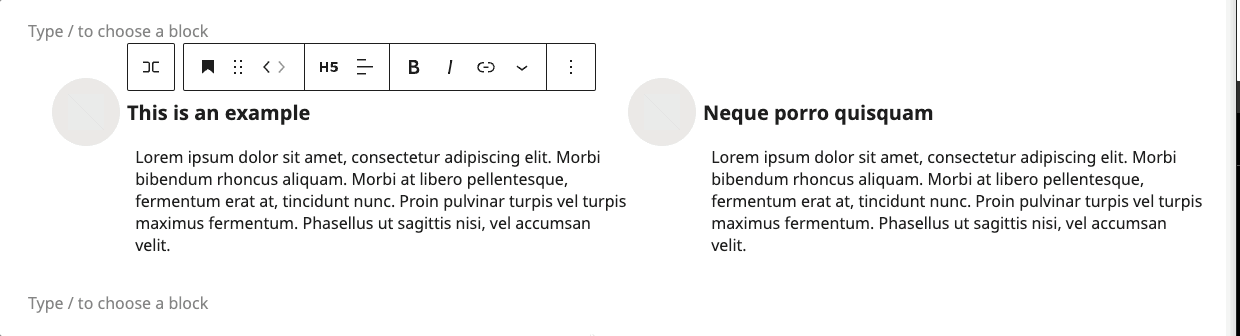 Paragraph update