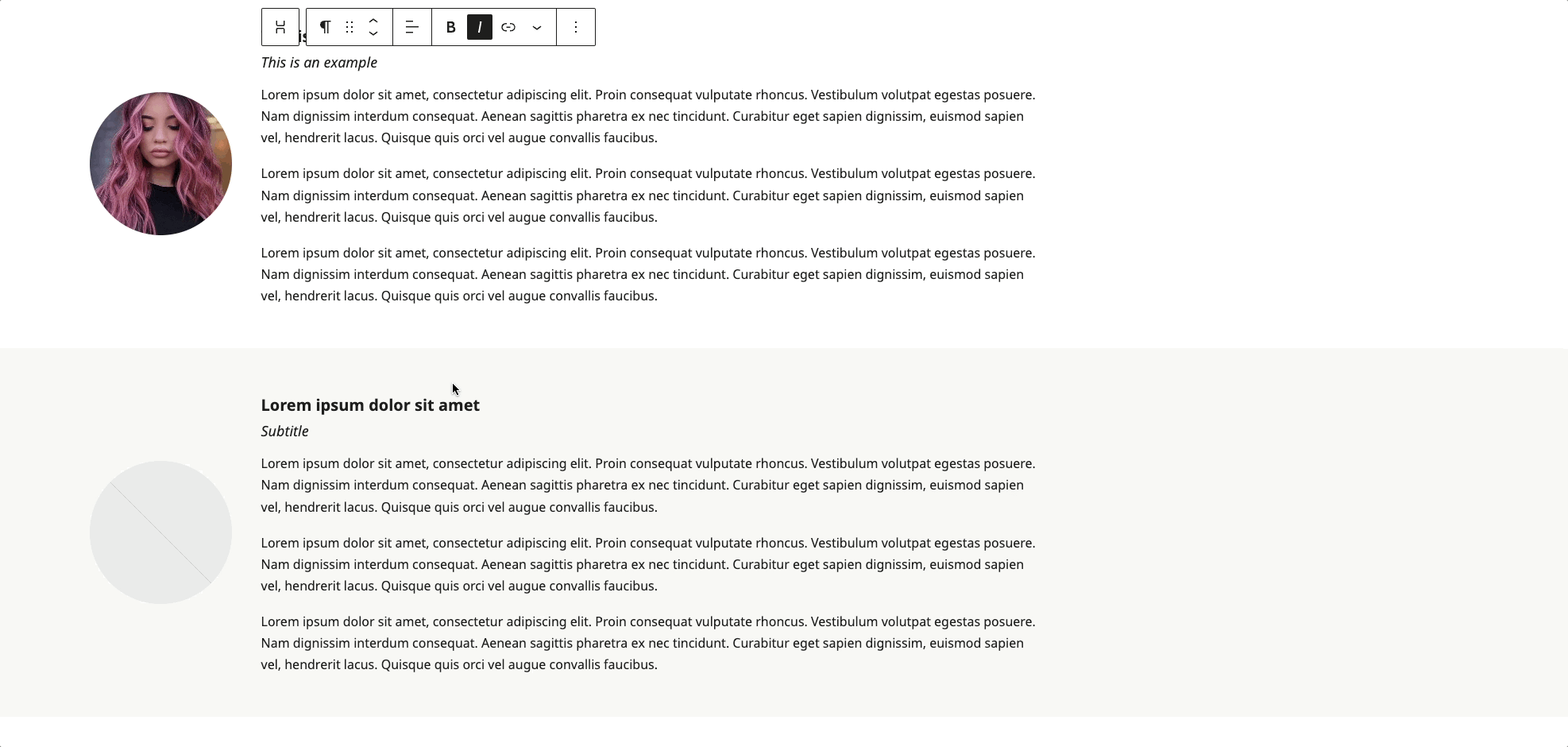 Modifying the Paragraph