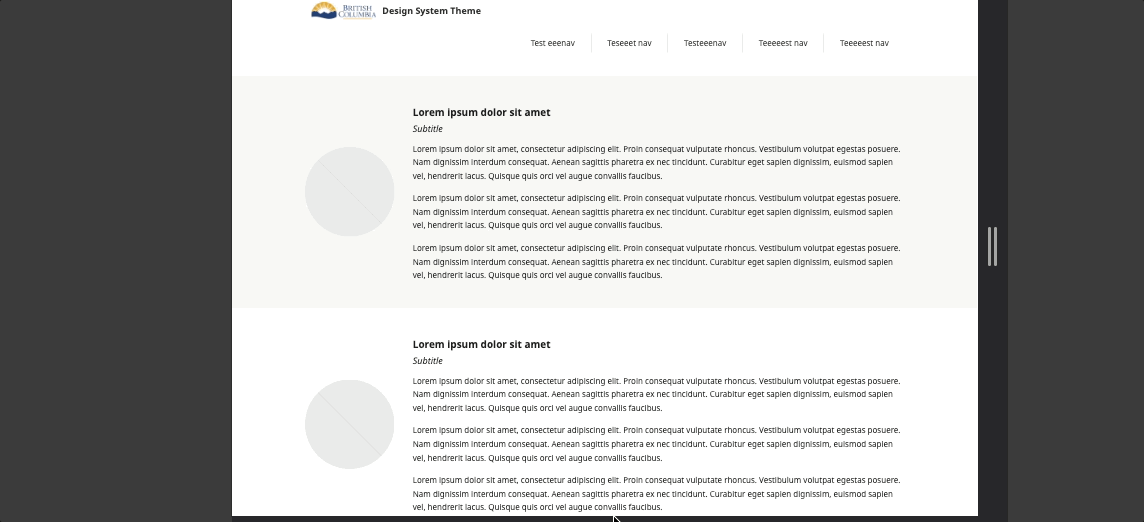 Responsive behavior