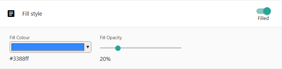 Fill style